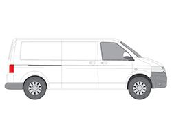 VW Transporter (2003-2015) - Rhino Aluminium Roof Rack