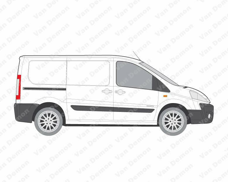 Fiat Scudo (2007-2016) - Rhino Aluminium Roof Rack