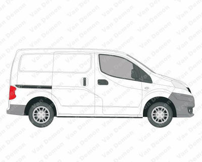 Nissan NV200 (2009-2021) - Rhino Aluminium Roof Rack