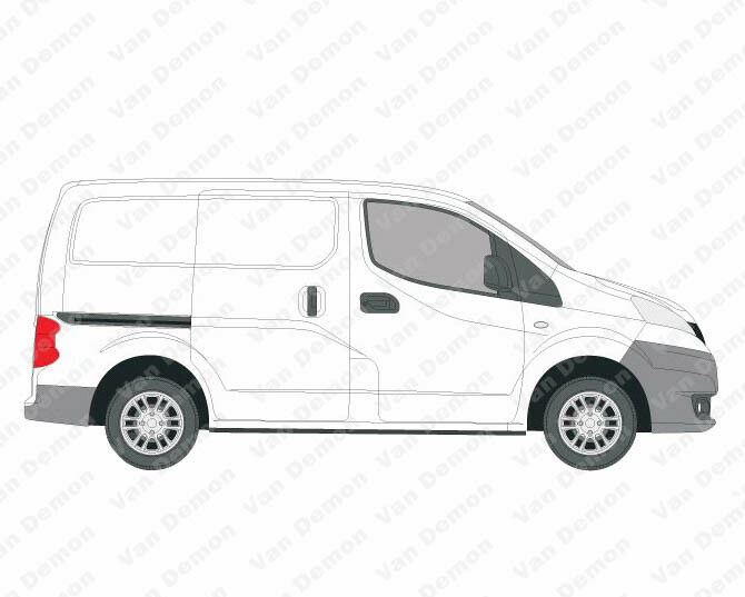 Nissan NV200 (2009-2021) - Rhino Aluminium Roof Rack