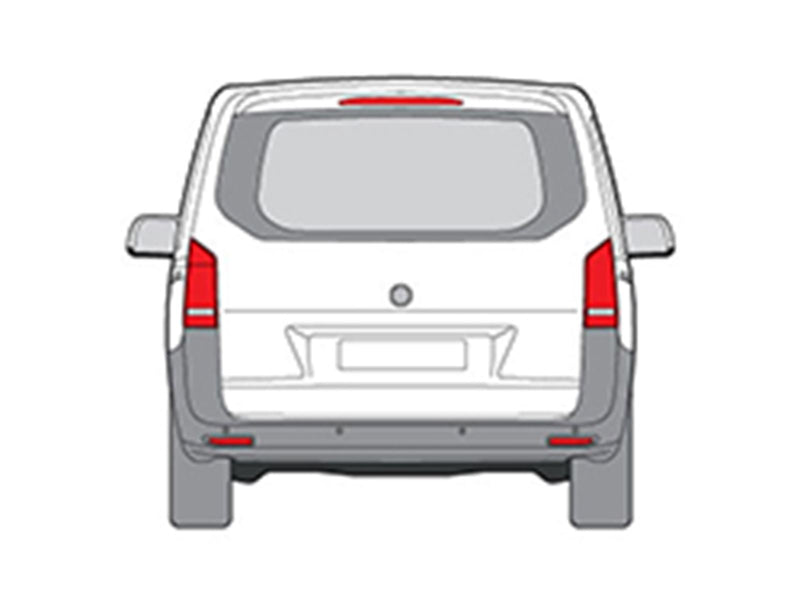 Mercedes Vito (2014-) - Rhino Aluminium Roof Rack