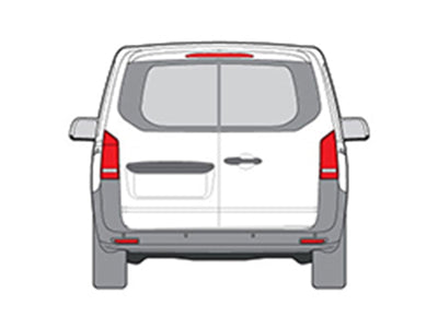 Mercedes Vito (2014-) - Rhino Aluminium Roof Rack