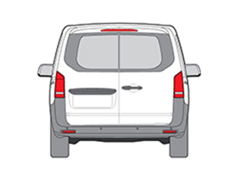 Mercedes Vito (2014-) - Rhino Aluminium Roof Rack